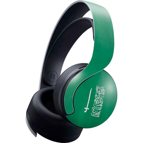 Saudi Arabia Flag Distressed PULSE 3D Wireless Headset for PS5 Skin